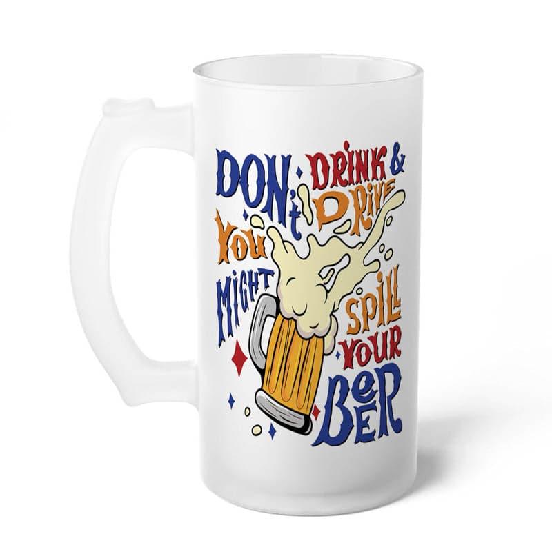 Buy Tipsy Toe Beer Mug - 350 ML Beer Mugs from Vaaree