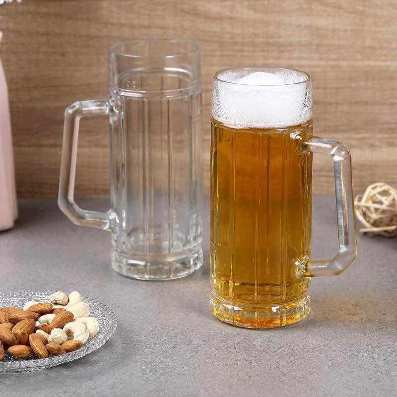 Buy Tristo Beer Mug (550 ML) - Set Of Two Beer Mug & Glass from Vaaree