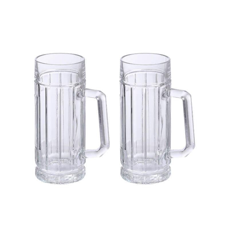 Buy Tristo Beer Mug (550 ML) - Set Of Two Beer Mug & Glass from Vaaree