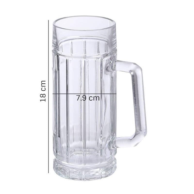 Buy Tristo Beer Mug (550 ML) - Set Of Two Beer Mug & Glass from Vaaree