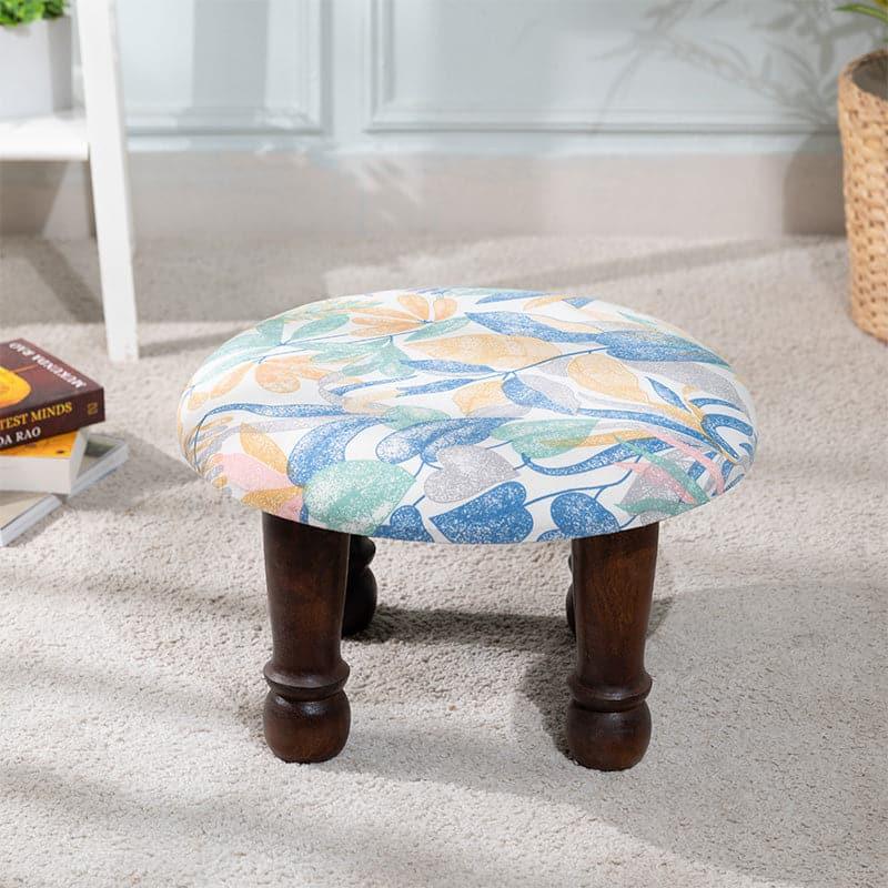 Buy Akera Noe Flora Cotton Stool Benches & Stools from Vaaree