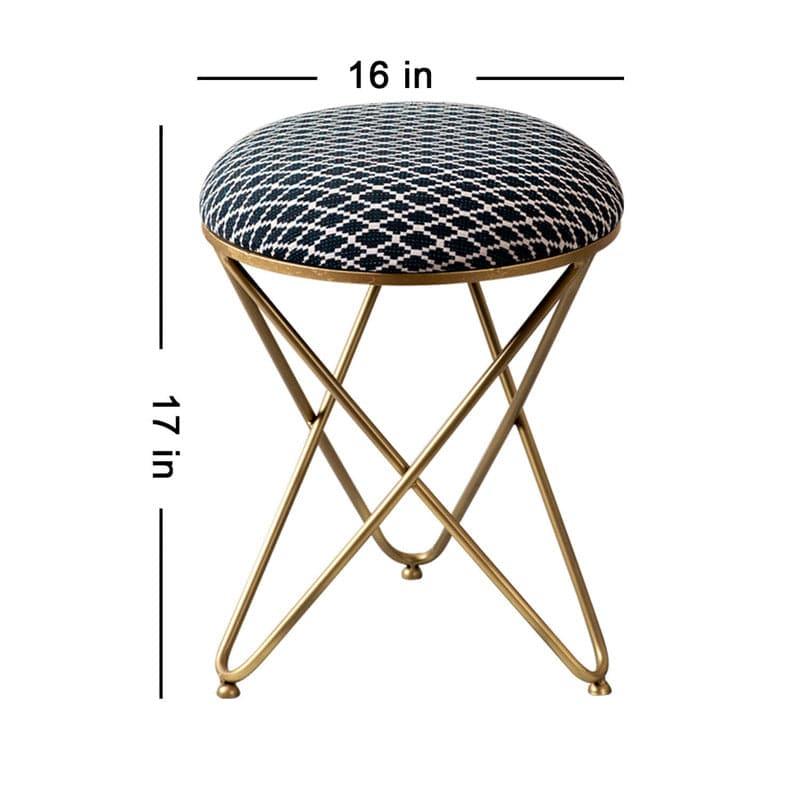 Buy Frantz Metallic Stool Benches & Stools from Vaaree