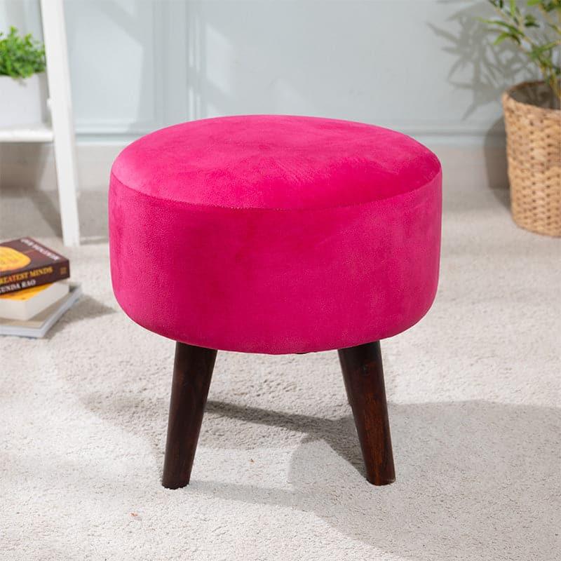 Buy Lola Velvet Stool Benches & Stools from Vaaree