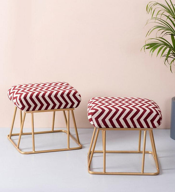 Buy Benches & Stools - Maja Metallic Stool - Set Of Two at Vaaree online