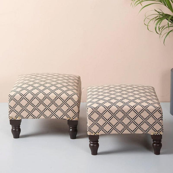 Buy Piro Wooden Stool - Set Of Two Benches & Stools from Vaaree