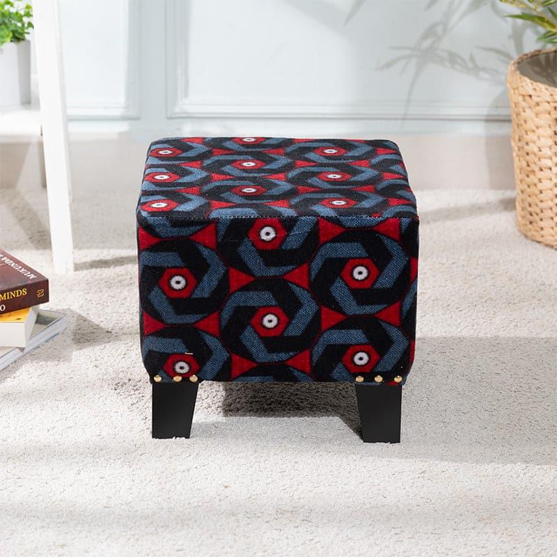 Buy Sanora Boxa Velvet Stool Benches & Stools from Vaaree