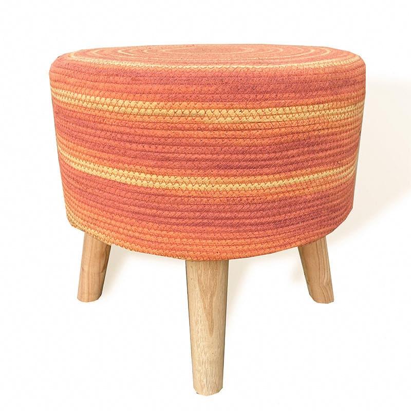 Buy Seleni Cotton Stool - Black Benches & Stools from Vaaree