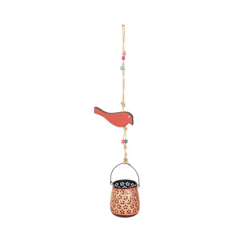 Buy Chidiya Love Bird Feeder - Red Bird Feeder from Vaaree