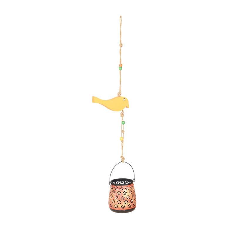 Buy Chidiya Love Bird Feeder - Yellow Bird Feeder from Vaaree