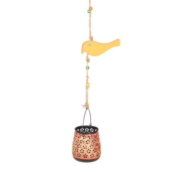 Buy Chidiya Love Bird Feeder - Yellow Bird Feeder from Vaaree