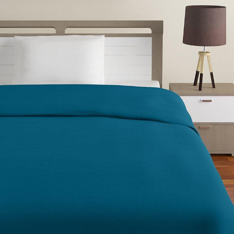 Buy Nerada Solid Blanket - Teal Blankets from Vaaree