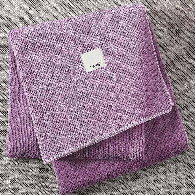 Buy Idyllic Snigu Blanket - Purple Blankets from Vaaree