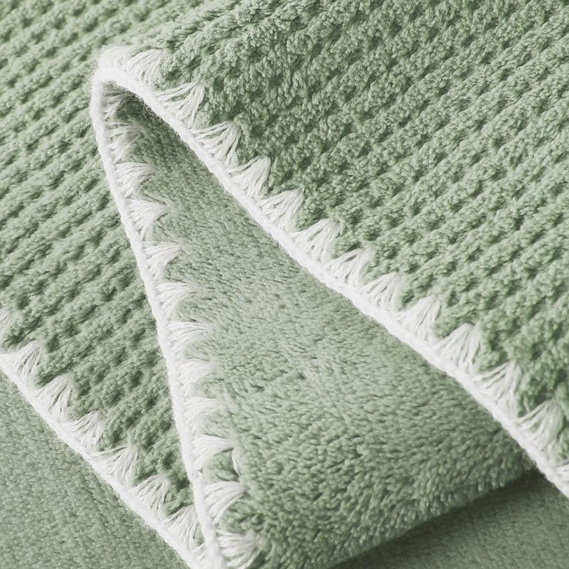 Buy Idyllic Snigu Blanket - Sage Green Blankets from Vaaree