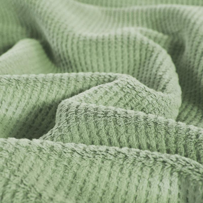 Buy Idyllic Snigu Blanket - Sage Green Blankets from Vaaree