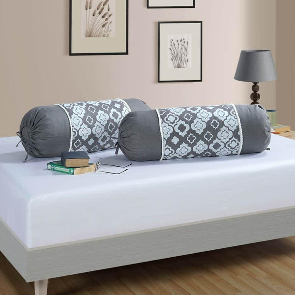 Buy Bolster Covers - Tanvi Ethnic Bolster Cover - Set Of Two at Vaaree online