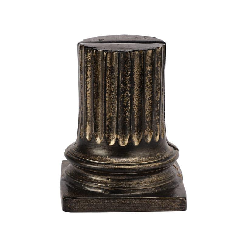 Buy Ancient Pillar Book Ends (Brown) - Set Of Two Book End from Vaaree