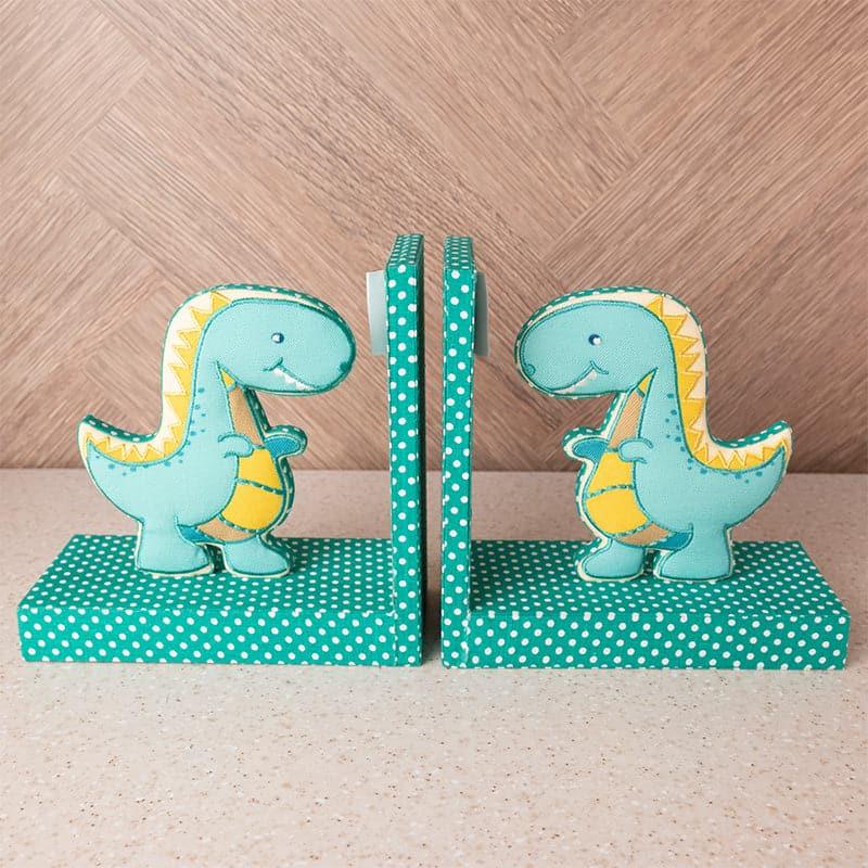 Buy Dino Dart Book Ends (Baby Dino Collection) - Set Of Two Book End from Vaaree