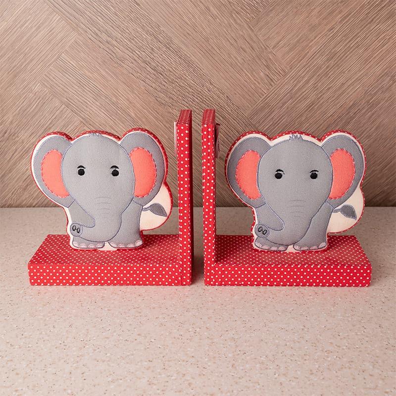 Buy Jumbo Jazz Book Ends (Elephant Collection) - Set Of Two Book End from Vaaree