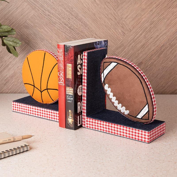 Book End - Kick Start Book Ends (Playtime Collection) - Set Of Two