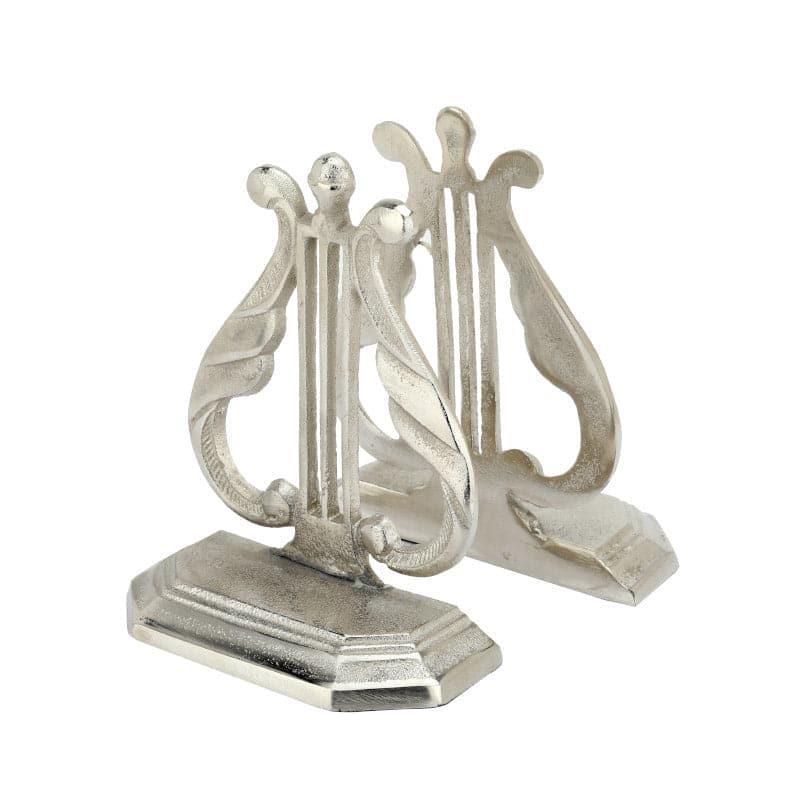 Book End - Odette Book Ends (Silver) - Set Of Two