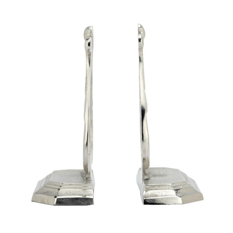 Book End - Odette Book Ends (Silver) - Set Of Two