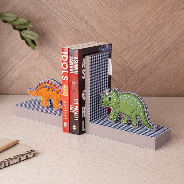 Book End - Triceratops Roar Book Ends (Dino Buddies Collection) - Set Of Two