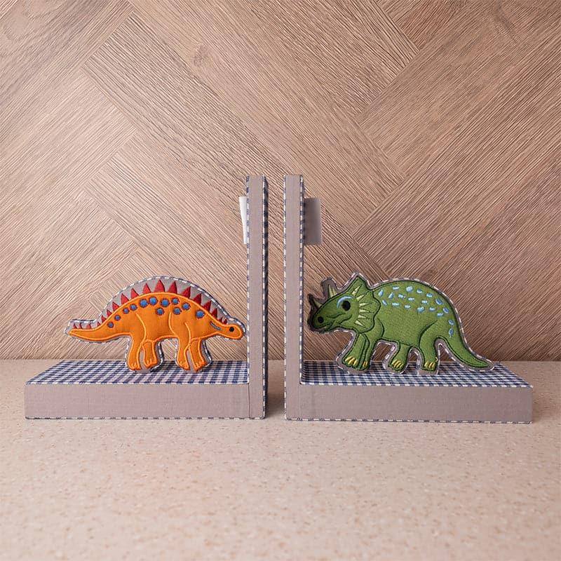 Buy Triceratops Roar Book Ends (Dino Buddies Collection) - Set Of Two Book End from Vaaree