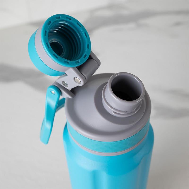 Bottle - Aqua Alchemy Hot & Cold Thermos Water Bottle (Blue) - 850 ML