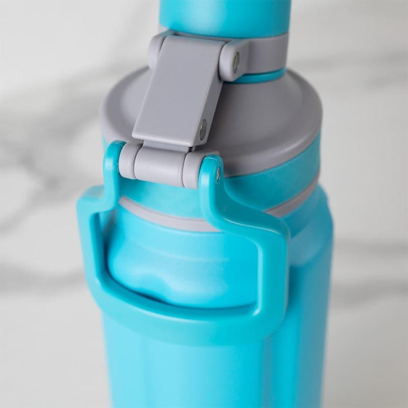 Bottle - Aqua Alchemy Hot & Cold Thermos Water Bottle (Blue) - 850 ML