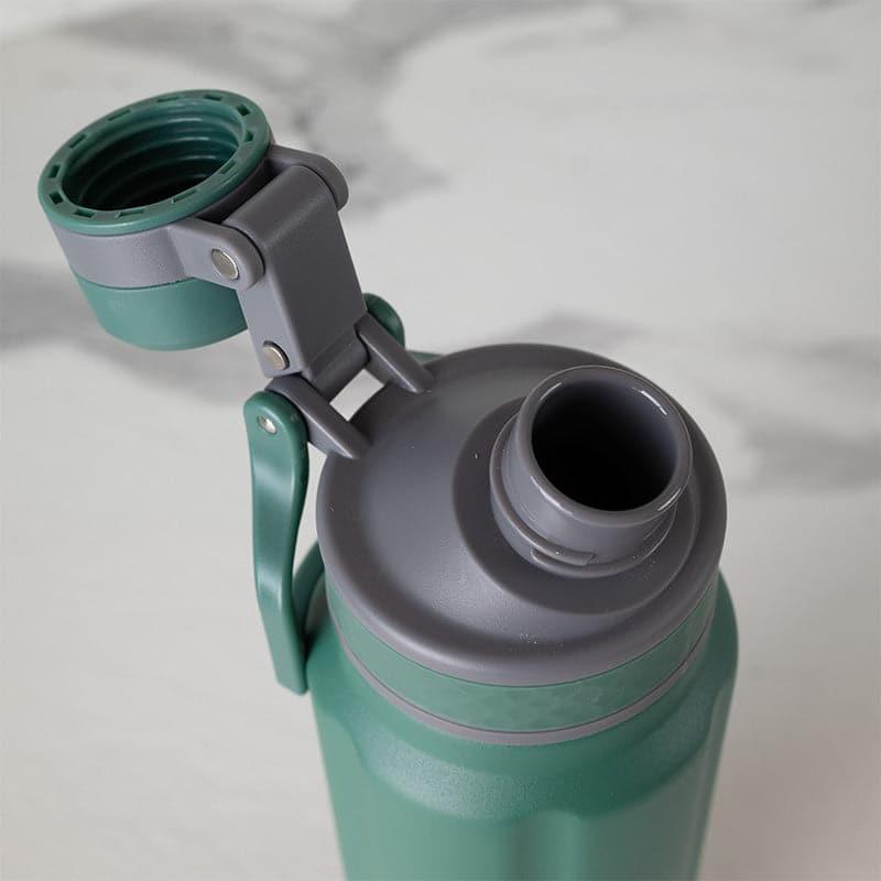 Buy Aqua Alchemy Hot & Cold Thermos Water Bottle (Green) - 850 ML Bottle from Vaaree