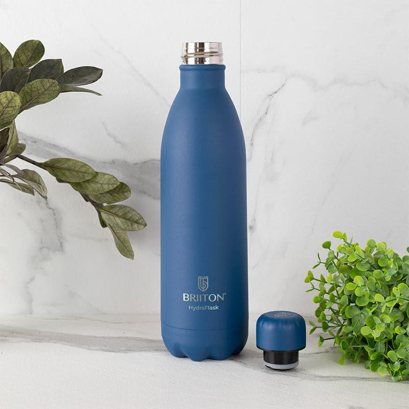 Buy Aqua Zen Bliss 620 ML Hot & Cold Thermos Water Bottle (Green & Blue) - Set Of Two Bottle from Vaaree