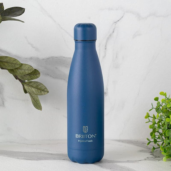 Bottle - Aqua Zen Bliss Hot & Cold Thermos Water Bottle (Blue) - 500 ML