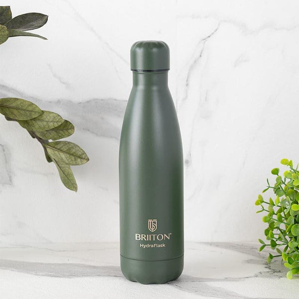 Bottle - Aqua Zen Bliss Hot & Cold Thermos Water Bottle (Green) - 500 ML
