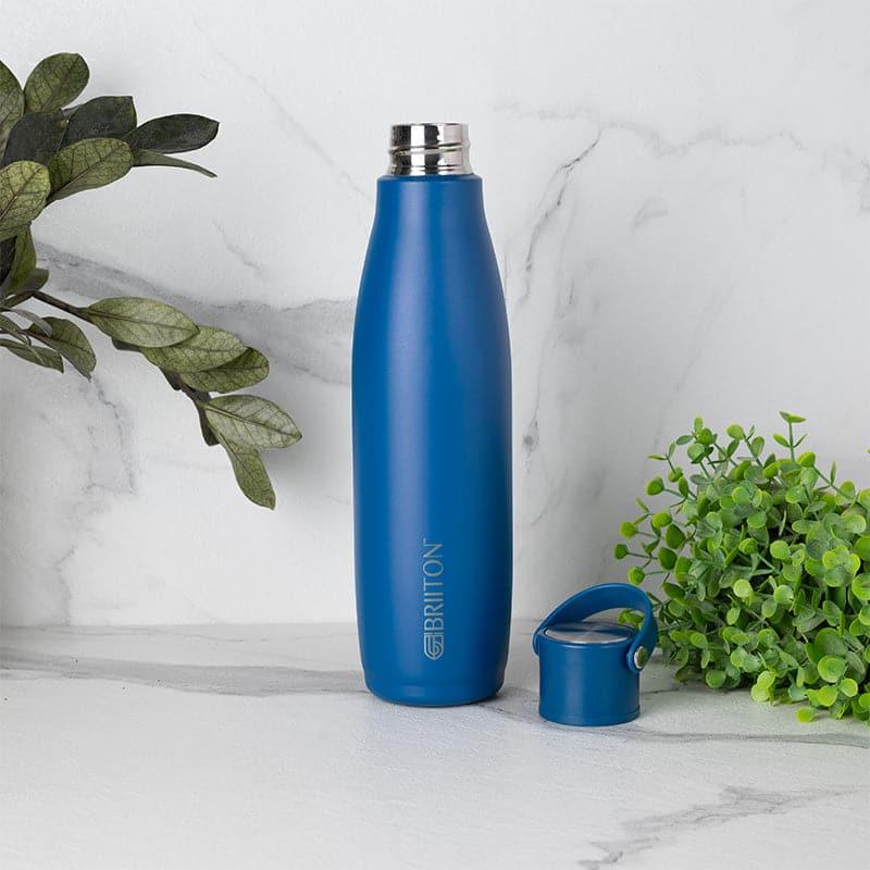 Buy Aquaro 750 ML Hot & Cold Thermos Water Bottle (Black & Blue) - Set Of Two Bottle from Vaaree