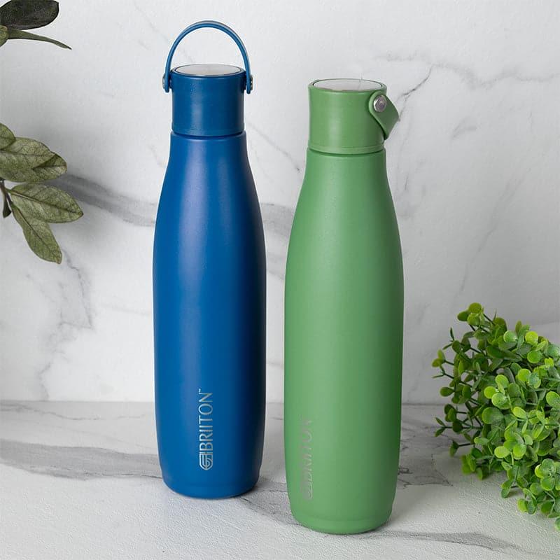 Buy Aquaro 750 ML Hot & Cold Thermos Water Bottle (Blue & Green) - Set Of Two Bottle from Vaaree