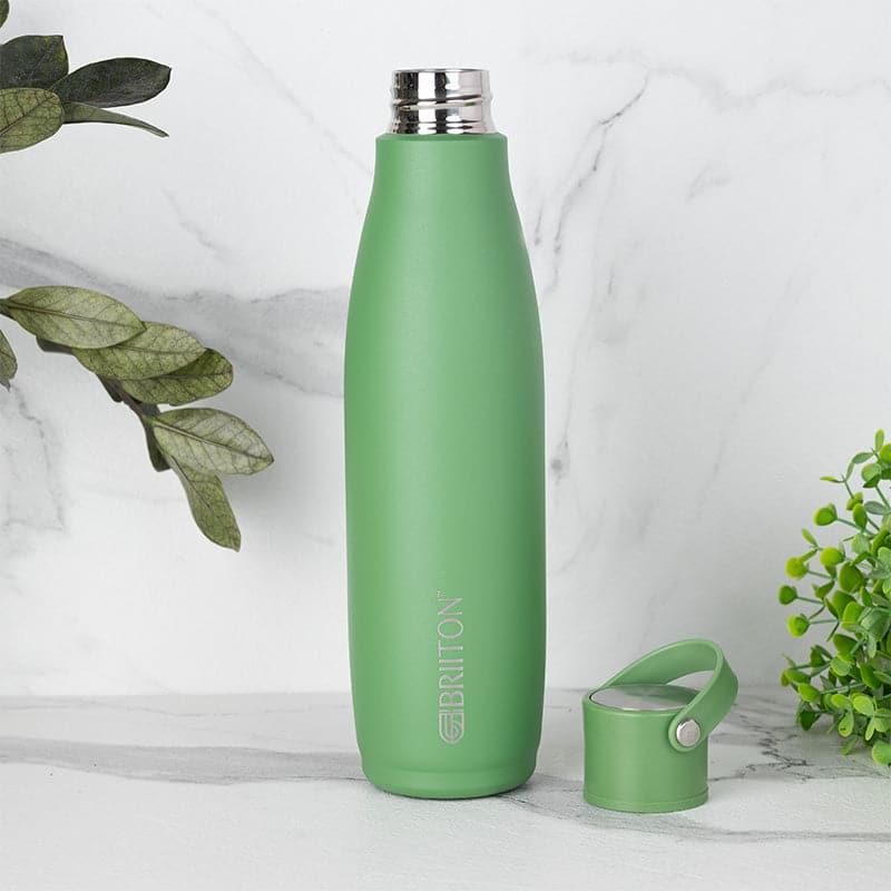 Buy Aquaro 750 ML Hot & Cold Thermos Water Bottle (Grey & Green) - Set Of Two Bottle from Vaaree