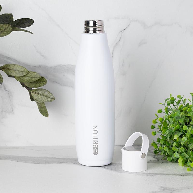 Buy Aquaro 750 ML Hot & Cold Thermos Water Bottle (White & Grey) - Set Of Two Bottle from Vaaree