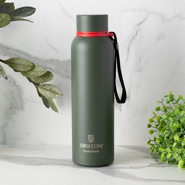 Buy Aqueous Hot & Cold Thermos Water Bottle (Green) - 750 ML Bottle from Vaaree