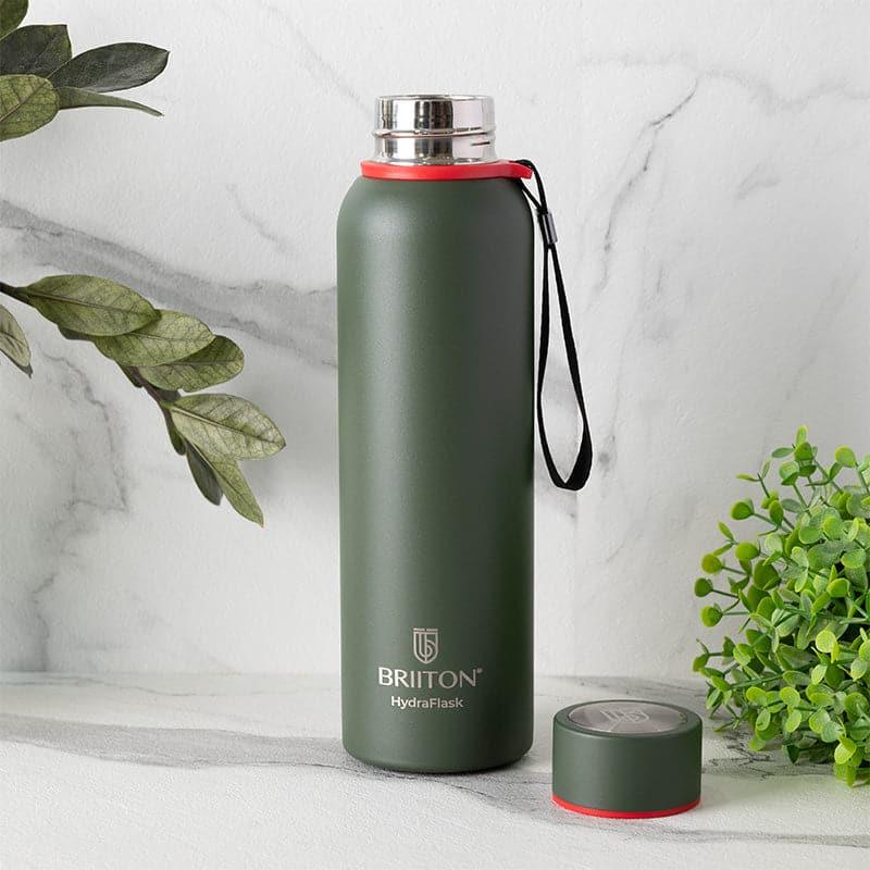 Buy Aqueous Hot & Cold Thermos Water Bottle (Green) - 750 ML Bottle from Vaaree