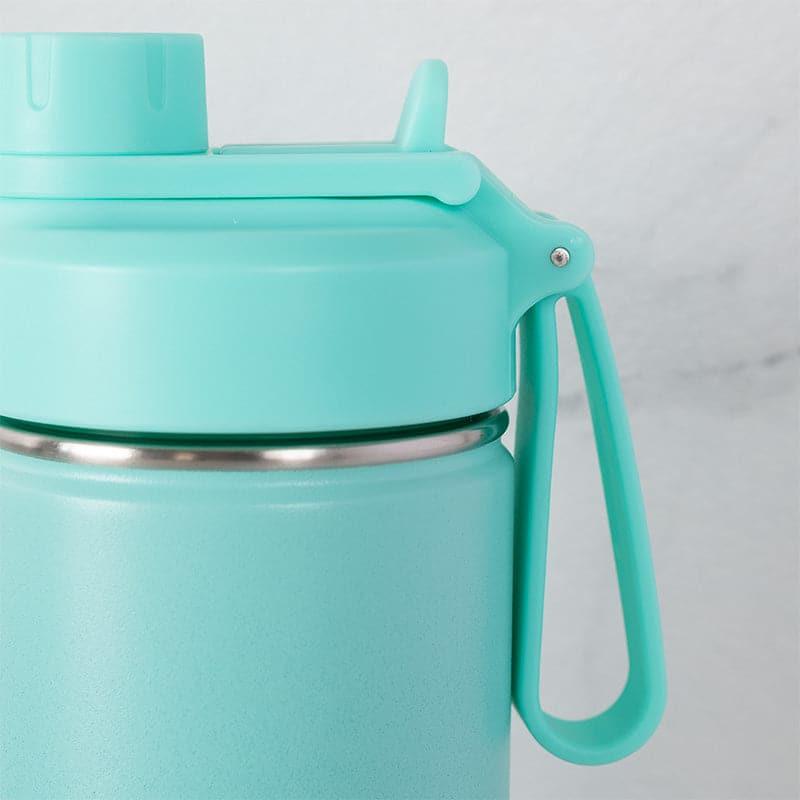 Bottle - Bristo Quench 750 ML Hot & Cold Thermos Water Bottle (Green & Blue) - Set Of Two