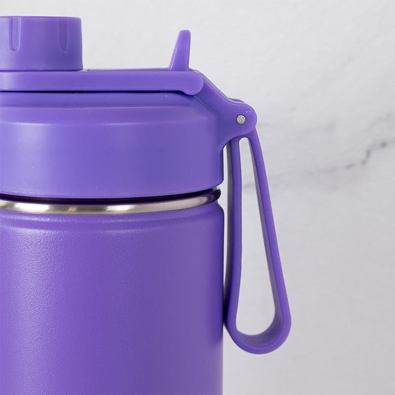 Bottle - Bristo Quench Hot & Cold Thermos Water Bottle (Pink & Purple) - 750 ML