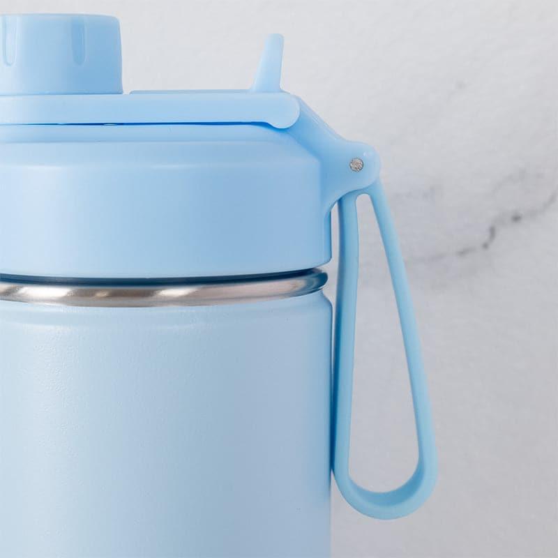 Bottle - Bristo Quench Hot & Cold Thermos Water Bottle (Purple & Light Blue) - 750 ML