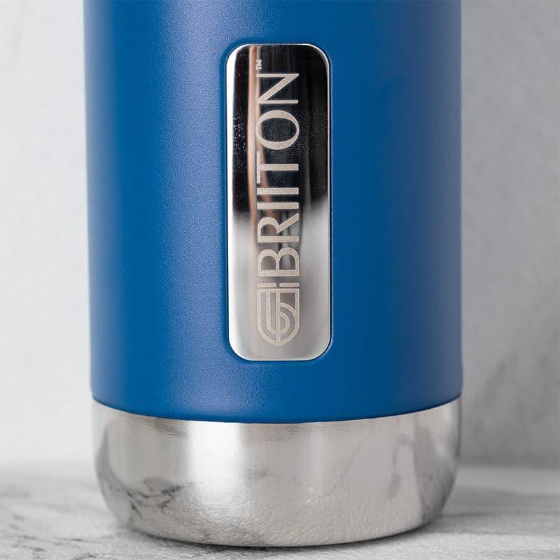 Bottle - Bristo Sip Hot & Cold Thermos Water Bottle (Blue) - 750 ML