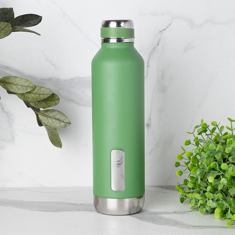 Buy Bristo Sip Hot & Cold Thermos Water Bottle (Green) - 750 ML Bottle from Vaaree