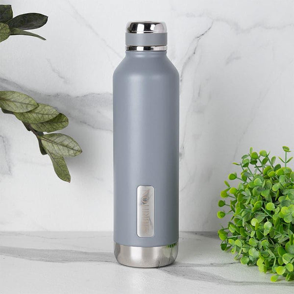 Bottle - Bristo Sip Hot & Cold Thermos Water Bottle (Grey) - 750 ML