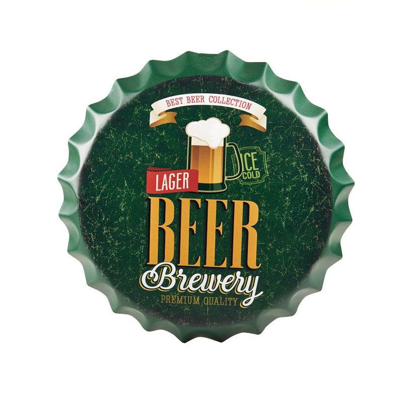 Buy Beer Brewery Bottle Cap Wall Accent Wall Accents from Vaaree