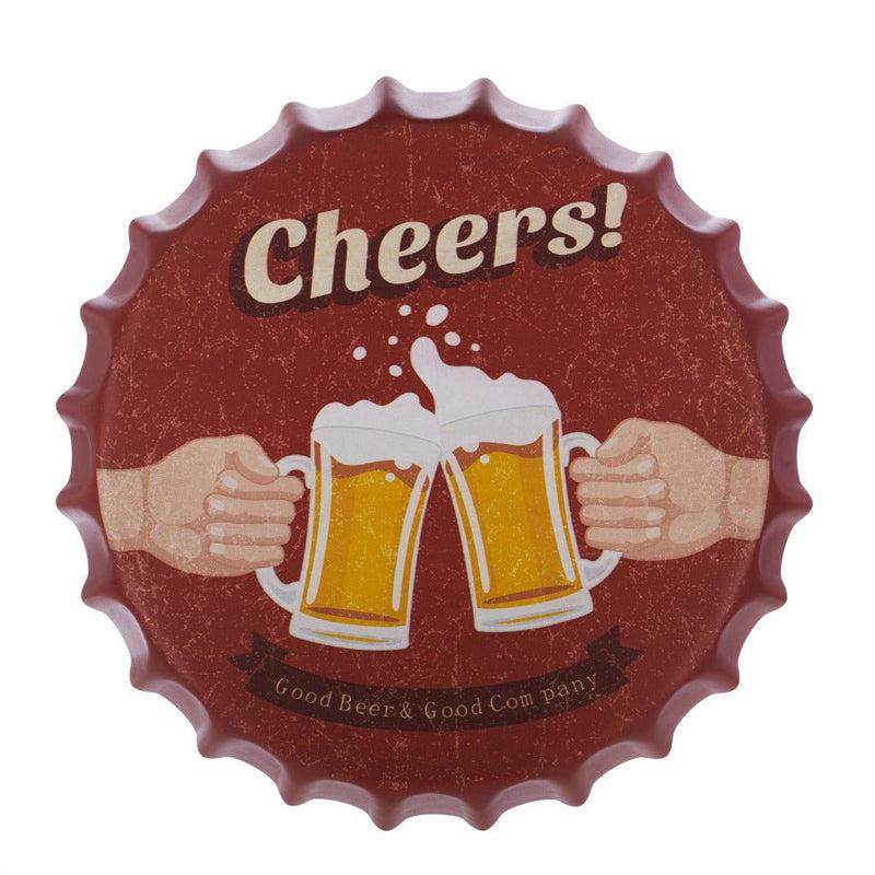 Buy Cheers Bottle Cap Wall Accent Wall Accents from Vaaree