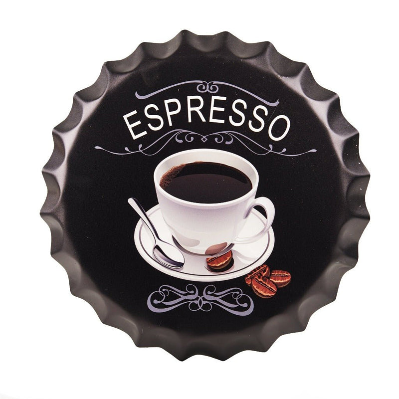 Buy Espresso Bottle Cap Wall Accent Wall Accents from Vaaree