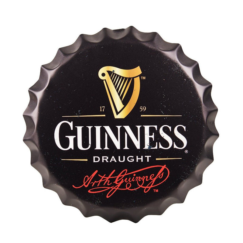 Buy Guinness Draught Bottle Cap Wall Accent Wall Accents from Vaaree