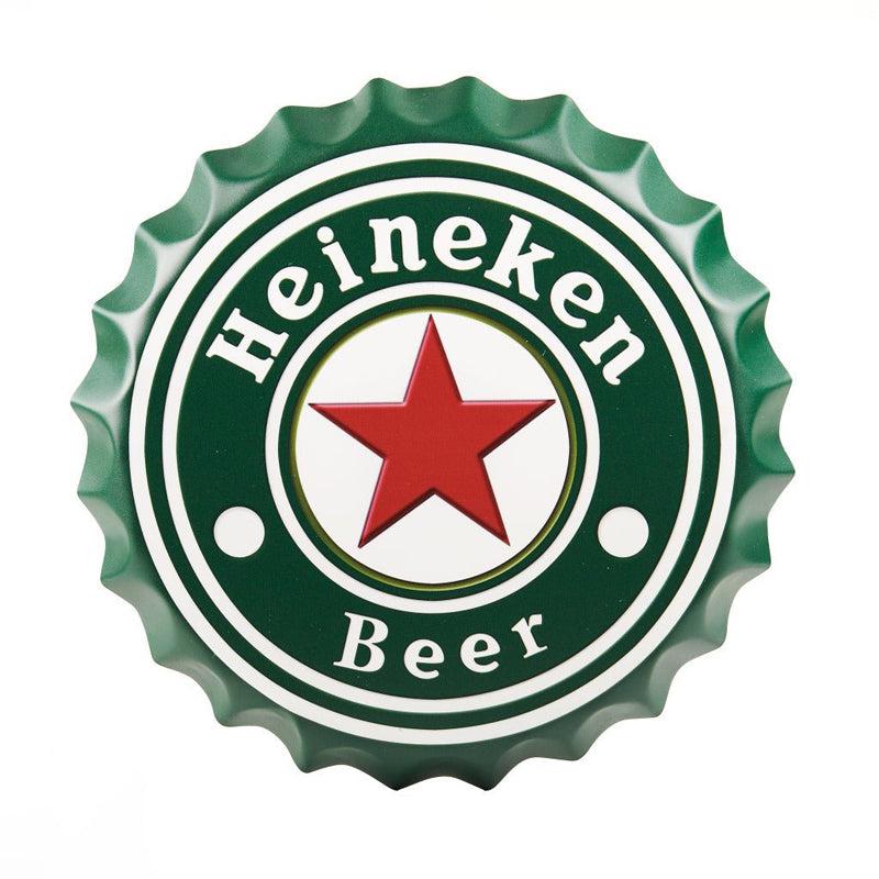 Buy Heineken Beer Bottle Cap Wall Accent Wall Accents from Vaaree